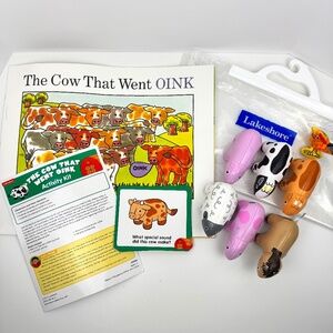 Lakeshore The Cow That Went Oink Big Book Activity Kit